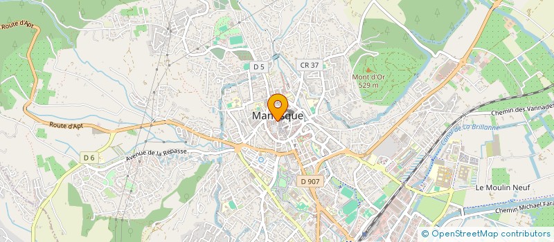 localisation de l'entreprise MADAME ALEXIA DUPERRAY à MANOSQUE