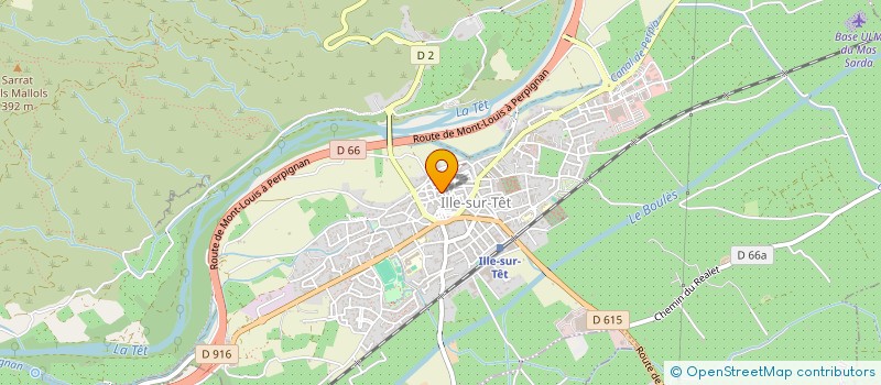 localisation de l'entreprise MADAME ALEXIA DUPLESSY à ILLE SUR TET