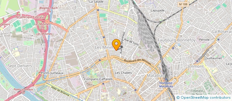 localisation de l'entreprise MADAME ALEXIA DURON à TOULOUSE