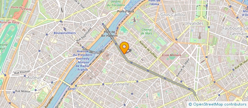 localisation de l'entreprise MADAME ALEXIA EVE KLOCHENDLER  PARIS