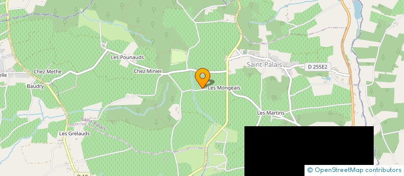 localisation de l'entreprise MADAME ALEXIA EYMAS  SAINT-PALAIS