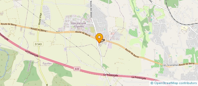 localisation de l'entreprise MADAME ALEXIA FABRE  EGUILLES