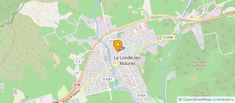 localisation de l'entreprise MADAME ALEXIA FERRARI à LA LONDE-LES-MAURES