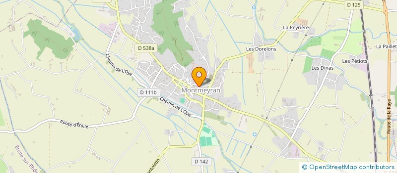 localisation de l'entreprise MADAME ALEXIA FERTELLE  MONTMEYRAN