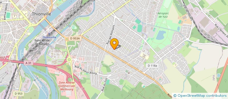 localisation de l'entreprise MADAME ALEXIA FLABA KAISER  YUTZ