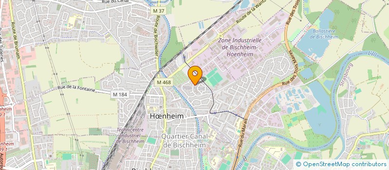 localisation de l'entreprise MADAME ALEXIA FLICK  HNHEIM