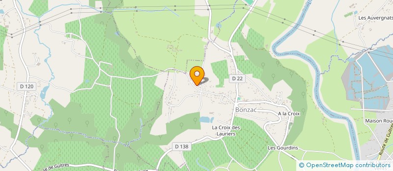 localisation de l'entreprise MADAME ALEXIA FLOIRAC  BONZAC