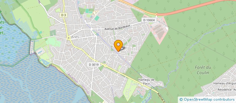 localisation de l'entreprise MADAME ALEXIA FOUCHER  ARES