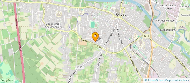 localisation de l'entreprise MADAME ALEXIA FRANCE à OLIVET