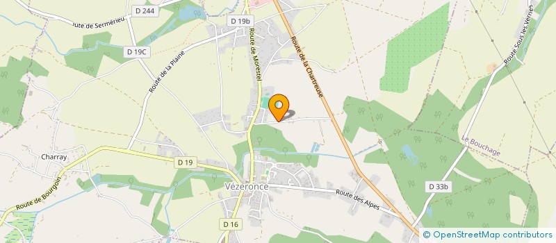 localisation de l'entreprise MADAME ALEXIA GAQUEREL  VEZERONCE-CURTIN