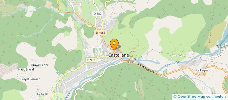 localisation de l'entreprise MADAME ALEXIA GARCIA à CASTELLANE