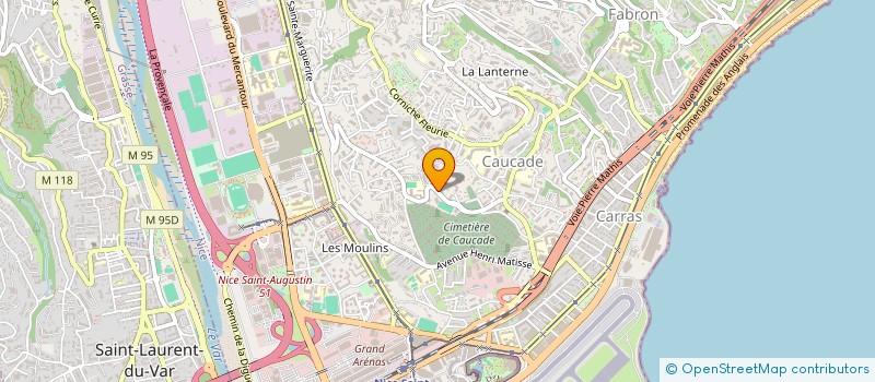 localisation de l'entreprise MADAME ALEXIA GARCIAS à NICE