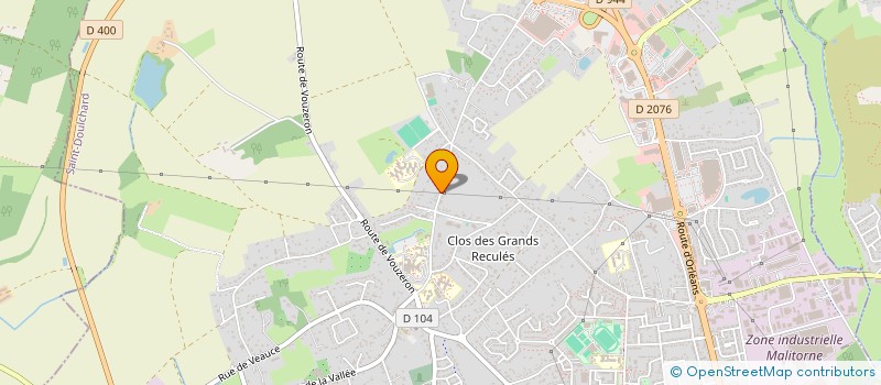 localisation de l'entreprise MADAME ALEXIA GARNIER  SAINT-DOULCHARD