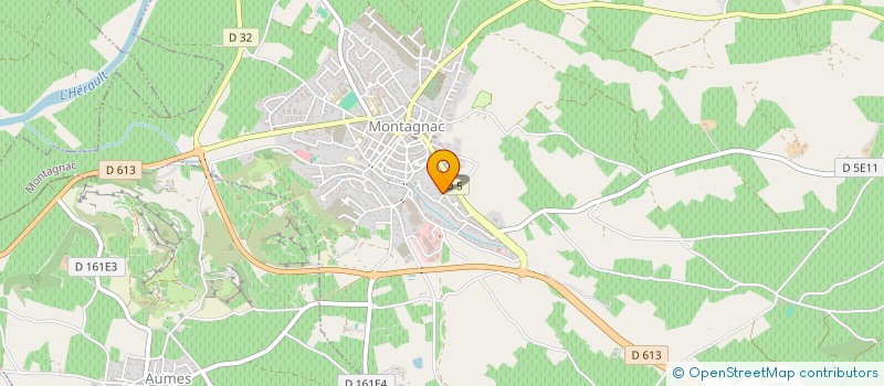 localisation de l'entreprise MADAME ALEXIA GATEPAILLE à MONTAGNAC