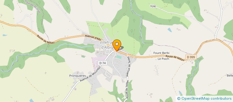 localisation de l'entreprise MADAME ALEXIA GAUJAL  VILLEFRANCHE-D'ALBIGEOIS