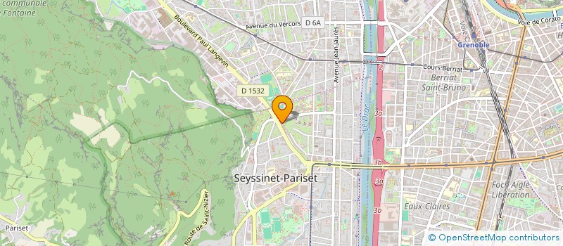 localisation de l'entreprise MADAME ALEXIA GAZIANO  SEYSSINET-PARISET