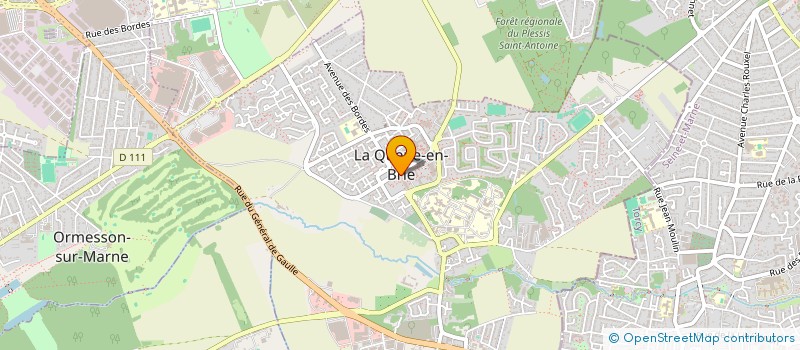 localisation de l'entreprise MADAME ALEXIA GIRAUDET à LA QUEUE-EN-BRIE