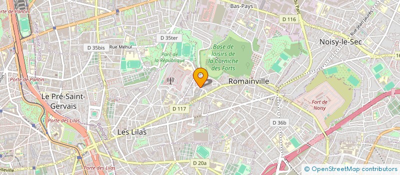localisation de l'entreprise MADAME ALEXIA GIRAULT à ROMAINVILLE