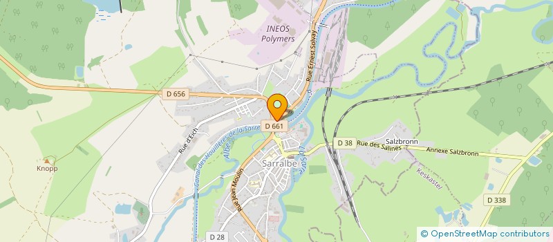 localisation de l'entreprise MADAME ALEXIA GLOCK  SARRALBE