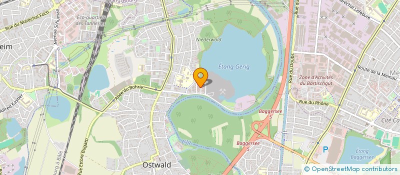 localisation de l'entreprise MADAME ALEXIA GRAFF  OSTWALD