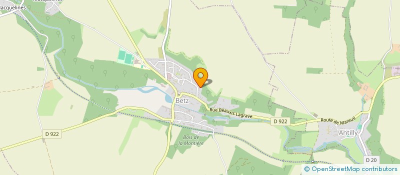 localisation de l'entreprise MADAME ALEXIA GRANDEMANGE  BETZ