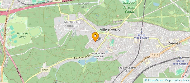 localisation de l'entreprise MADAME ALEXIA GRAPIN à VILLE-D'AVRAY