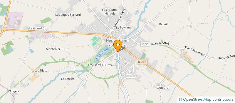 localisation de l'entreprise MADAME ALEXIA GUIMPIER à NEUVY-SAINT-SEPULCHRE