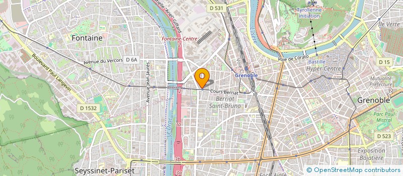 localisation de l'entreprise MADAME ALEXIA GUISERIX à GRENOBLE