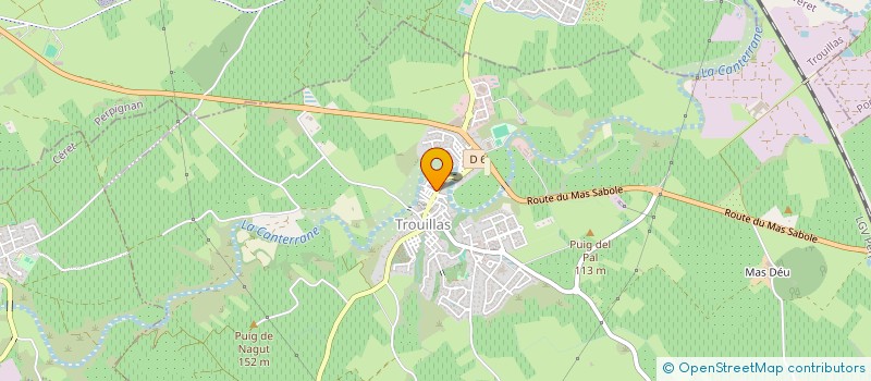 localisation de l'entreprise MADAME ALEXIA GUTIERREZ  TROUILLAS