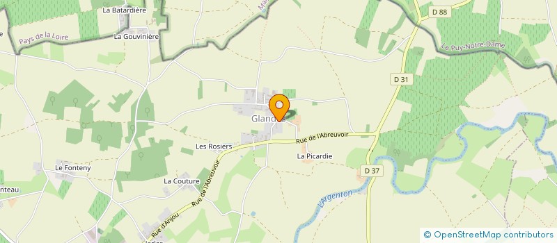 localisation de l'entreprise MADAME ALEXIA HATTE  LORETZ-D'ARGENTON