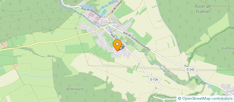 localisation de l'entreprise MADAME ALEXIA HAUSER à NIEDERBRONN-LES-BAINS