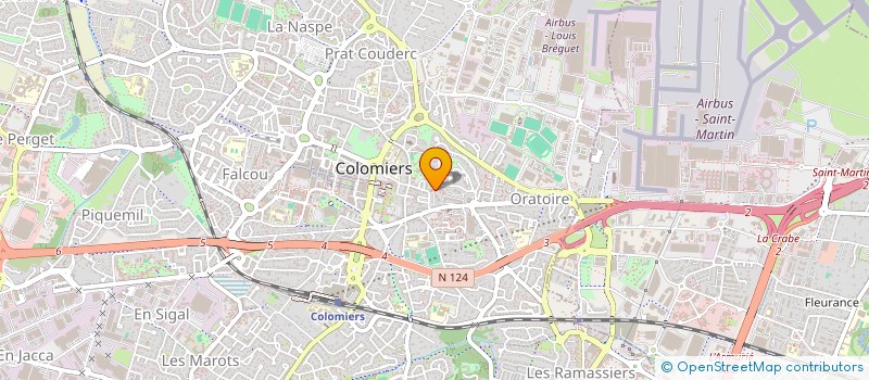 localisation de l'entreprise MADAME ALEXIA HOSTIN à COLOMIERS
