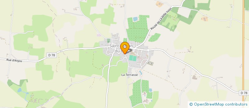 localisation de l'entreprise MADAME ALEXIA HUILLIN à SEGRE-EN-ANJOU BLEU