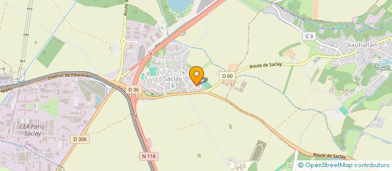 localisation de l'entreprise MADAME ALEXIA ISOPPO  SACLAY