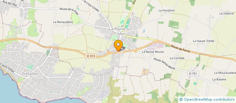 localisation de l'entreprise MADAME ALEXIA JAN à LA PLAINE-SUR-MER