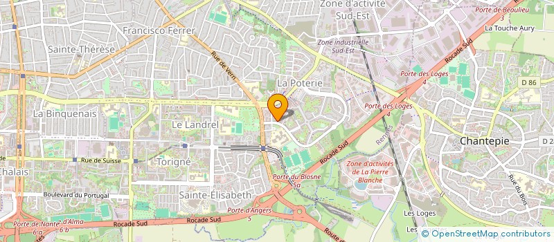 localisation de l'entreprise MADAME ALEXIA JEHAN  RENNES