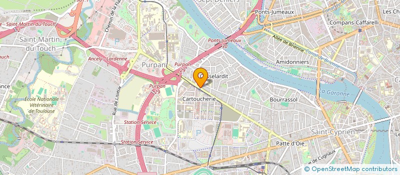 localisation de l'entreprise MADAME ALEXIA KERBRAT  TOULOUSE