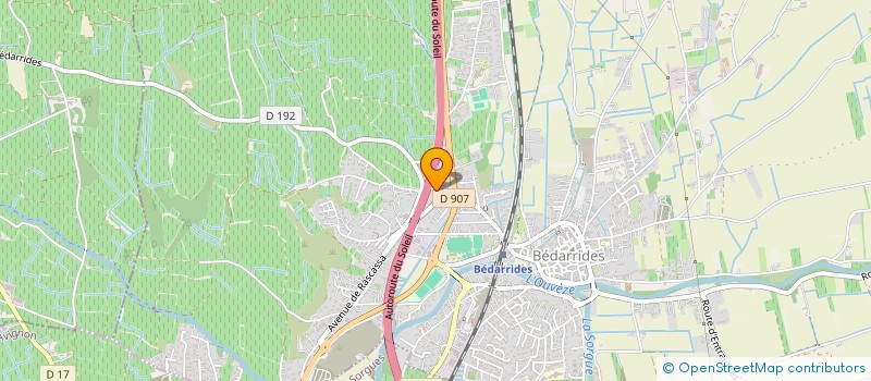 localisation de l'entreprise MADAME ALEXIA LAFFONT  BEDARRIDES