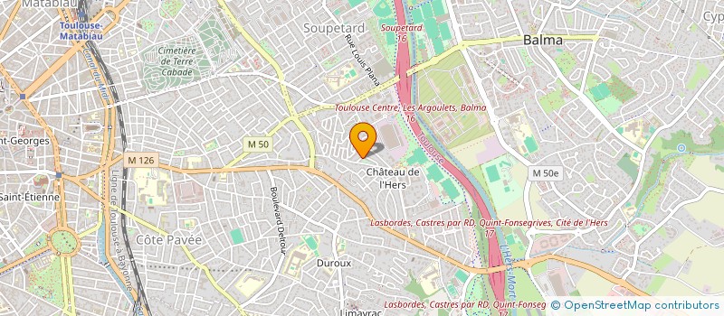 localisation de l'entreprise MADAME ALEXIA LAJOINIE à TOULOUSE