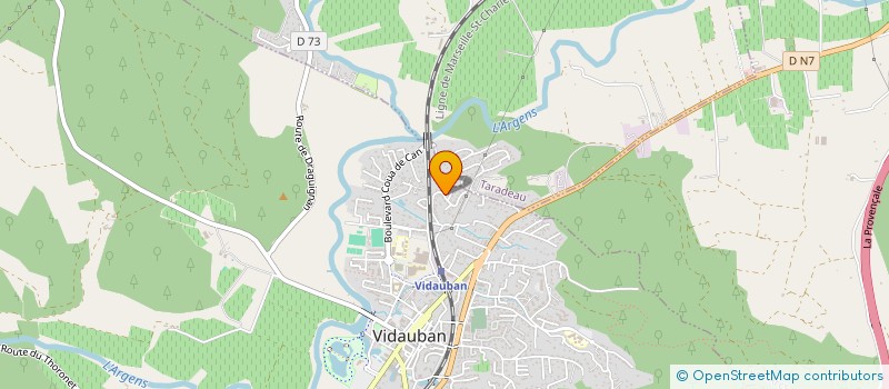 localisation de l'entreprise MADAME ALEXIA LAMBERT  VIDAUBAN