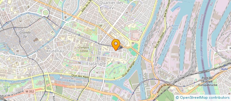 localisation de l'entreprise MADAME ALEXIA LARANCE à STRASBOURG