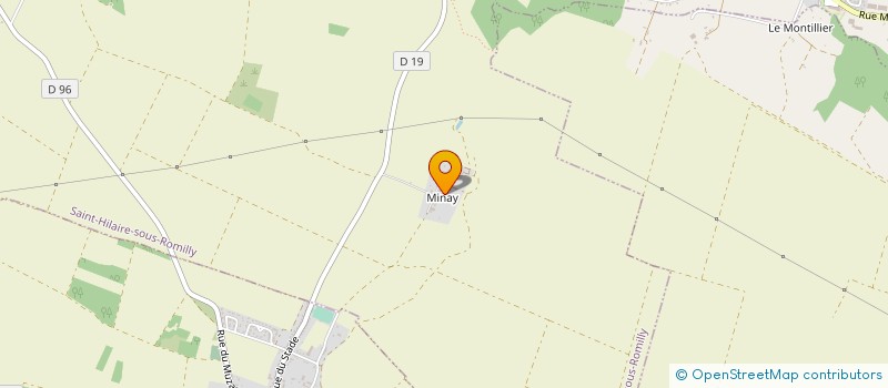 localisation de l'entreprise MADAME ALEXIA LATRASSE  SAINT-HILAIRE-SOUS-ROMILLY