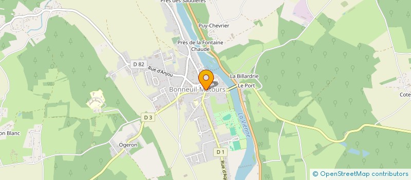 localisation de l'entreprise MADAME ALEXIA LEGARDIEN  BONNEUIL-MATOURS