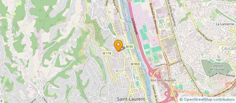 localisation de l'entreprise MADAME ALEXIA LEONELLO à SAINT-LAURENT-DU-VAR