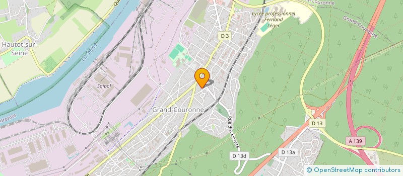 localisation de l'entreprise MADAME ALEXIA LEROY  GRAND-COURONNE