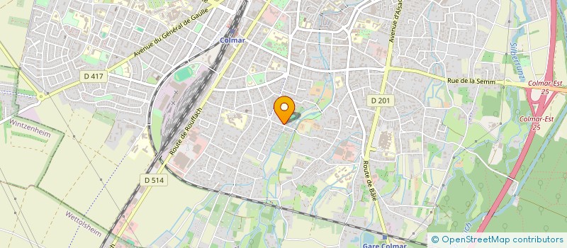 localisation de l'entreprise MADAME ALEXIA LEVAL  COLMAR