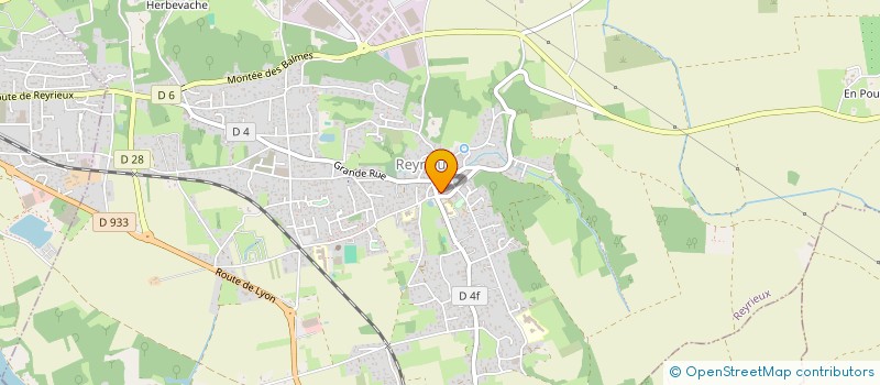 localisation de l'entreprise MADAME ALEXIA LOTON à REYRIEUX