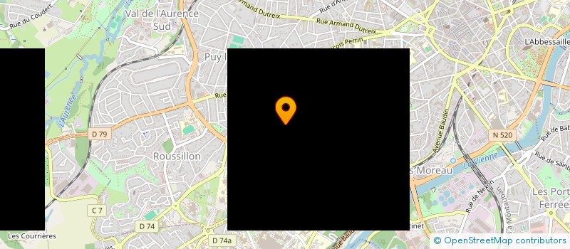 localisation de l'entreprise MADAME ALEXIA MACHADO à LIMOGES