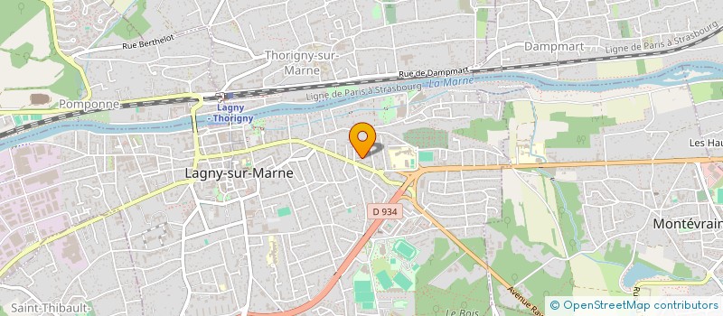 localisation de l'entreprise MADAME ALEXIA MACKOWIAK  LAGNY-SUR-MARNE