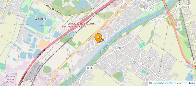 localisation de l'entreprise MADAME ALEXIA MANDRILLON  ROQUES